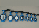 Wafer Centric Butterfly Valve with Lever