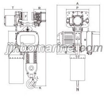 01-02/02-02/03-02/05-02 HHBB Series Hoist
