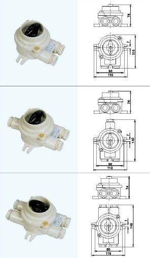 Marine nylon switch1133/3/FS
