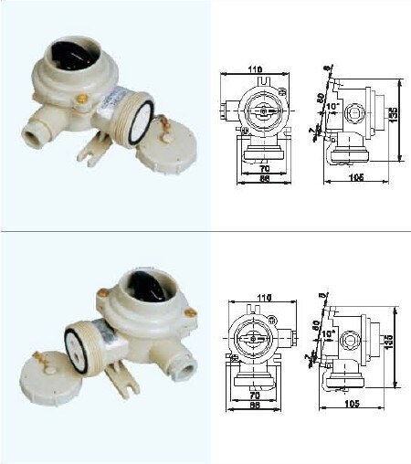 10A Marine Nylon Socket with Switch