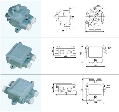 Marine watertight junction box and switch(K-2MR,J-1M,J-2M)