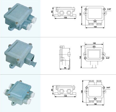 Marine watertight junction box and switch(1N-PB,1N-PC,2N-PB)