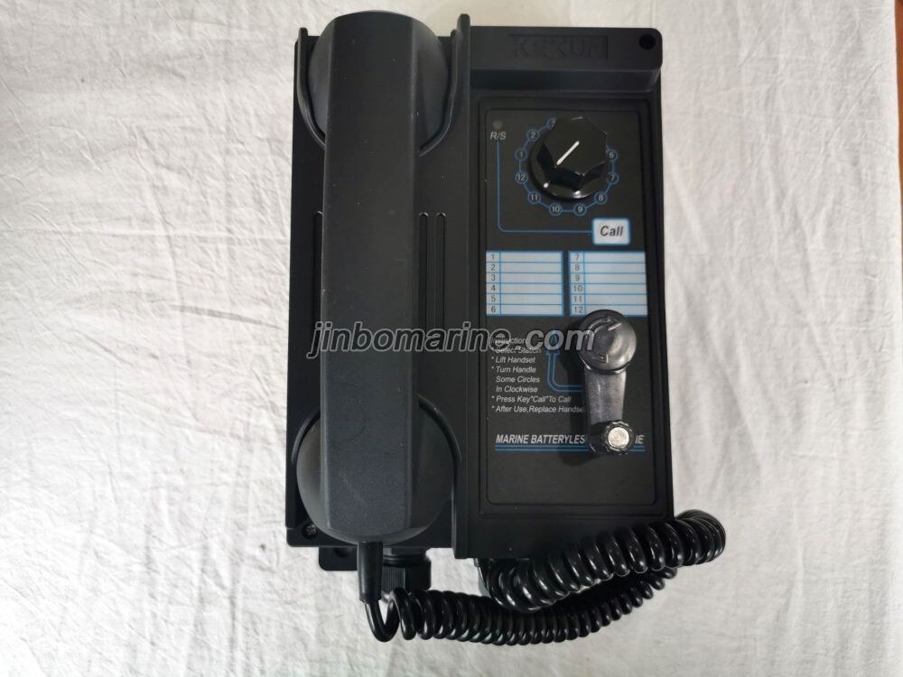 12KS-1G 12 Lines Marine Batteryless Telephone