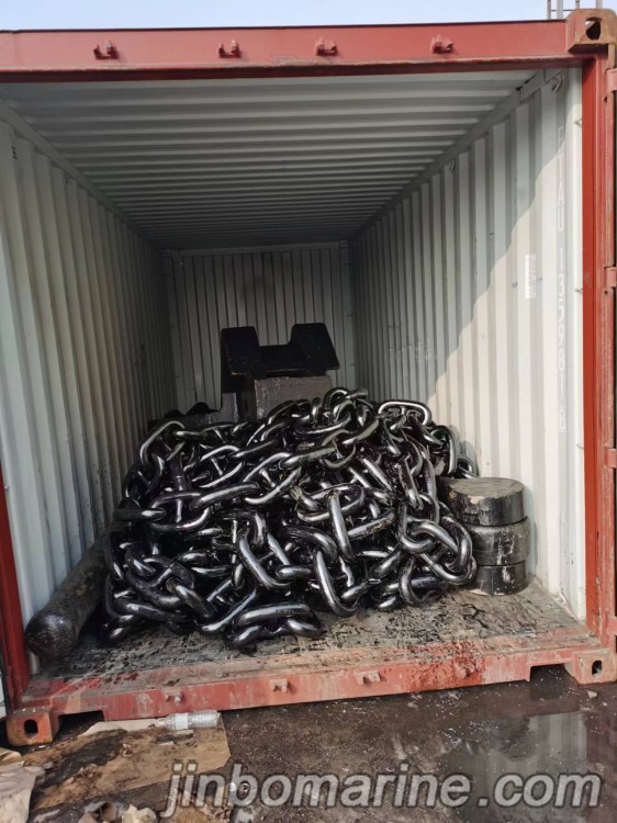 12T Danforth anchor and 60mm anchor chain project photo 2