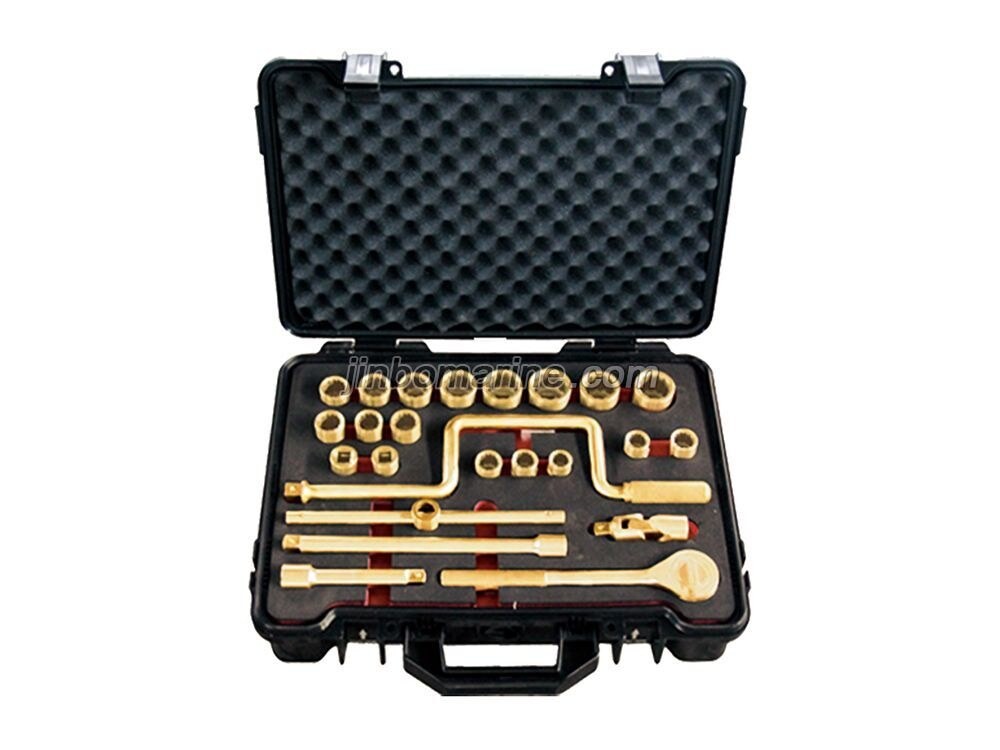 24PCS 1/2 Inch Non-spark Socket Wrench Set - Image 1
