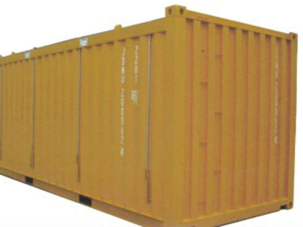 20' Hard Open Top Container - Image 1