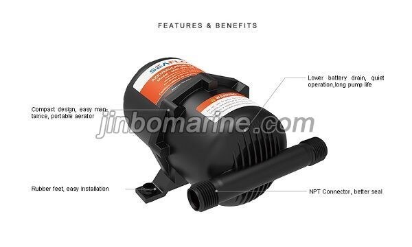 0.75 Liter Pressurized Accumulator Tank