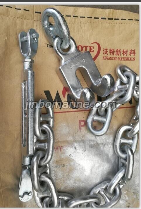 Ship Devil's Claw Chain Stopper Assemblies