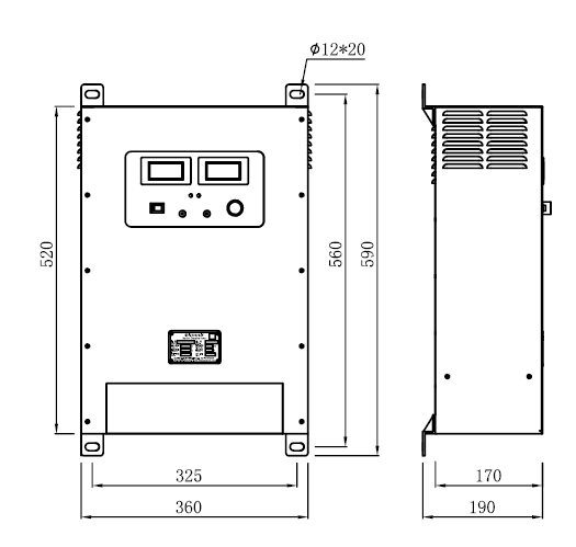 CWHD-20/24 Marine Regulated Power Supply