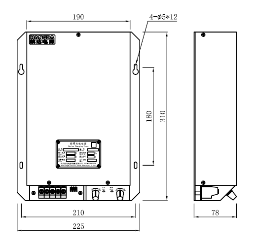 CWHD-40/24 Marine Regulated Power Supply