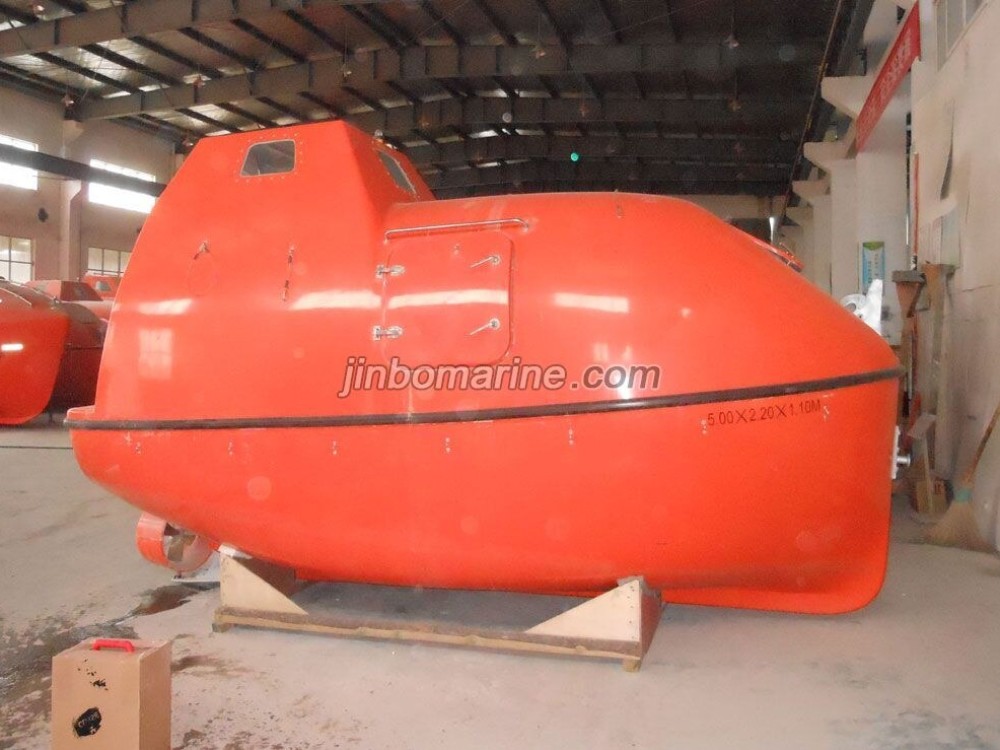 26 to 130 persons F.R.P. Totally Enclosed Lifeboat/Rescue boat - Image 1