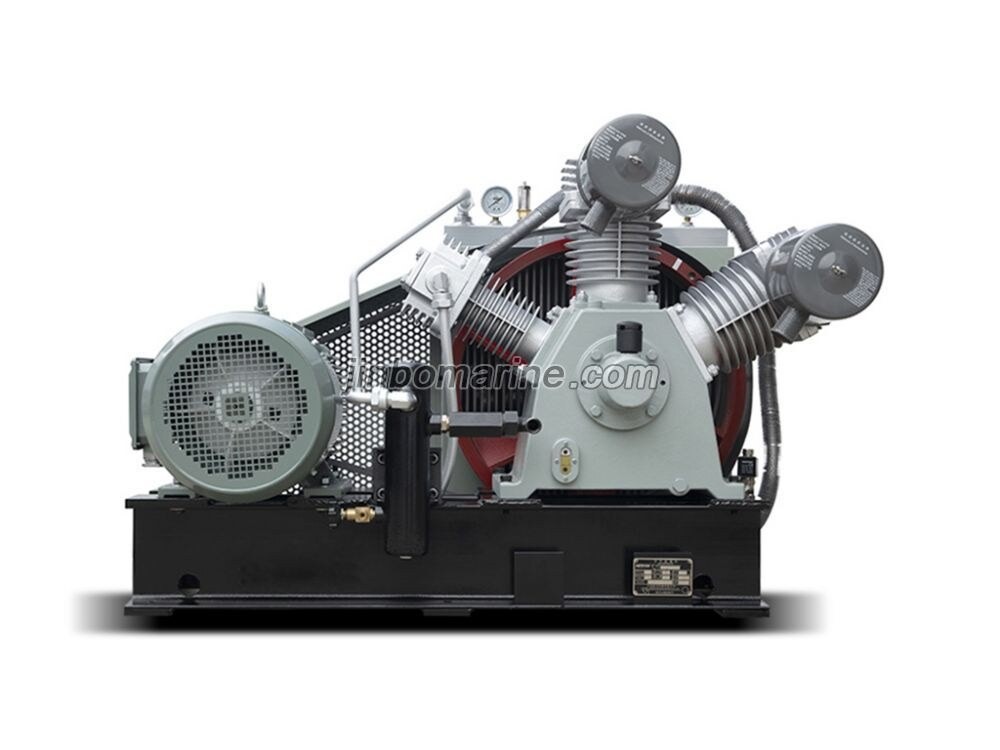 CW-50/30F Middle Pressure Air Cooling Belt Marine Air Compressor - Image 2