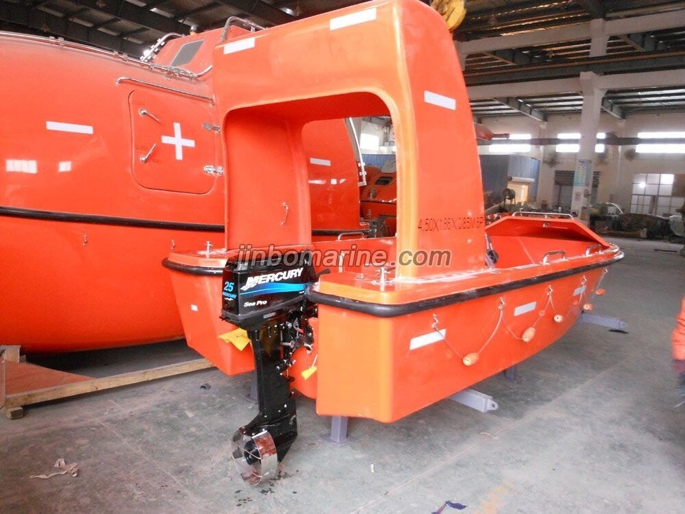 4.5 meter GRP Rescue Boat - Image 1