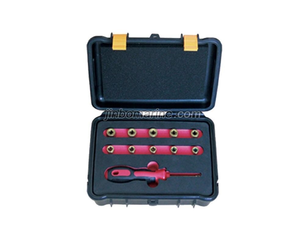 9PCS 1/4 Inch Non-spark Socket Wrench Set - Image 1