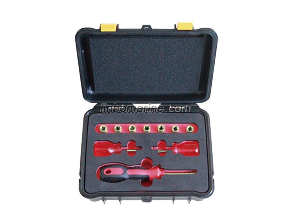 8PCS 1/4 Inch Non-spark Socket Wrench Set - Image 1