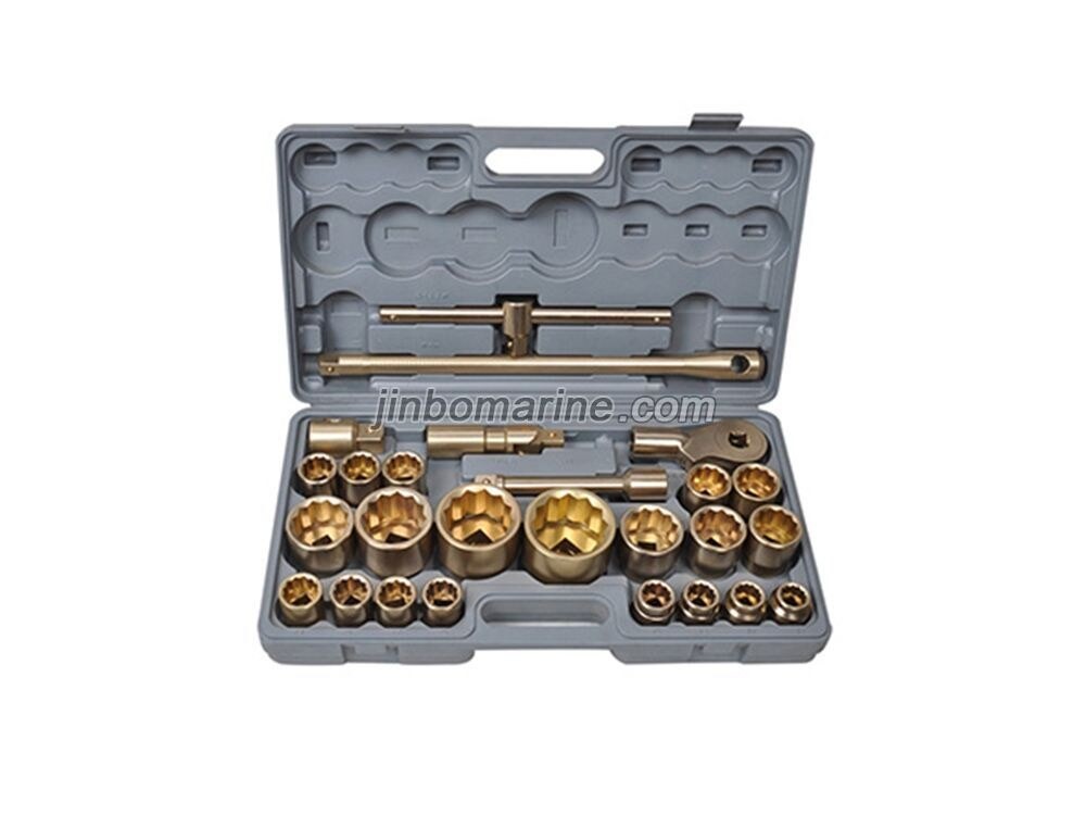 26PCS 3/4 and 1 Inch Non-spark Heavy Type Socket Wrench Set - Image 1