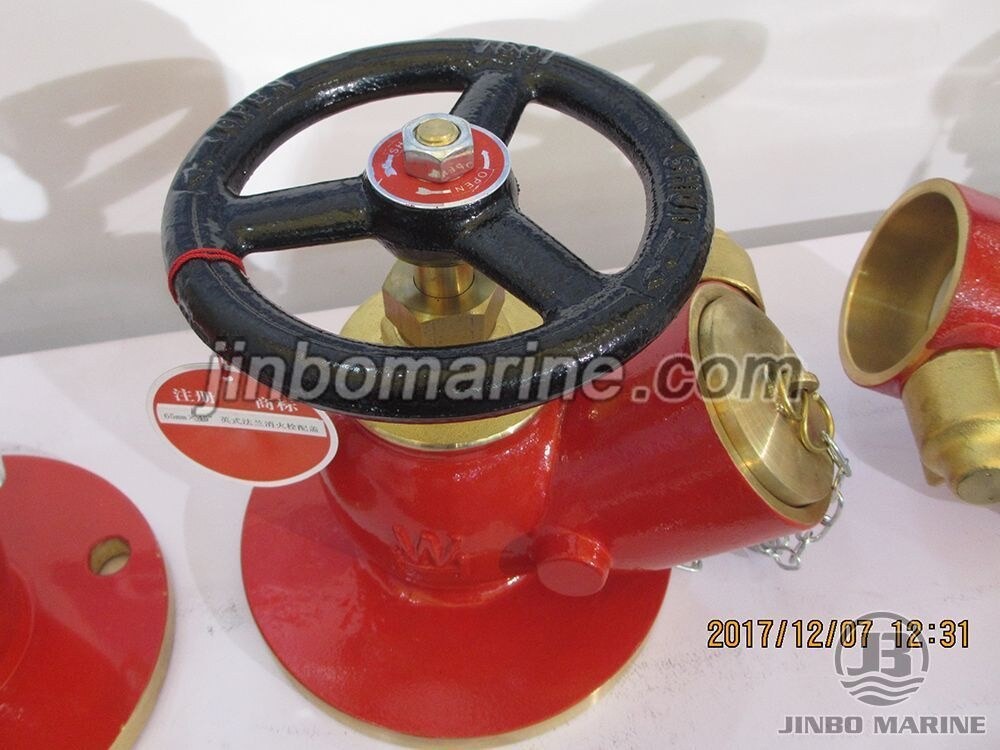 45 Degree BS5041 Flanged Fire Hydrant