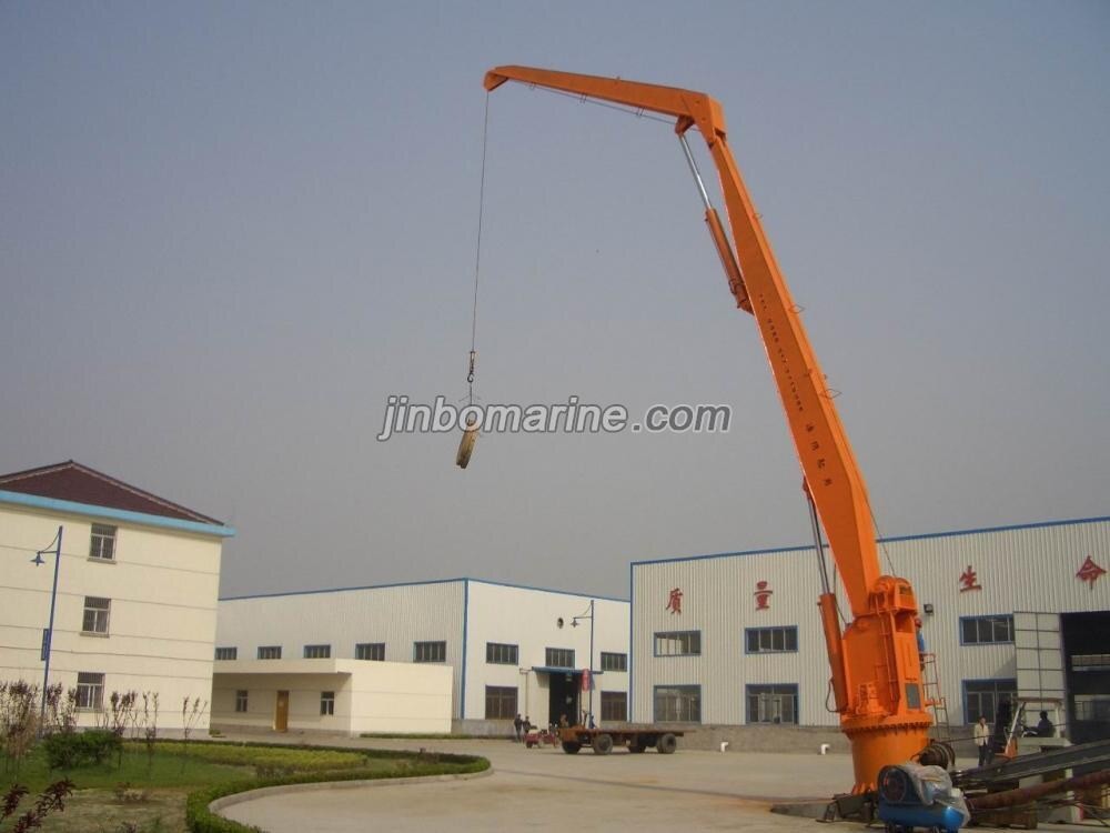 Hydraulic slewing crane & rescue boat liferaft landing device - Image 1