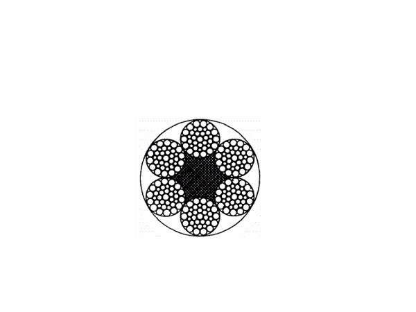 6X37WS+FC Steel Wire Rope Category A