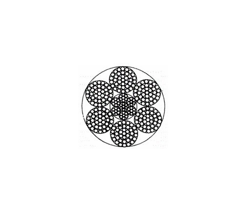 6X37+IWR Steel Wire Rope Category B