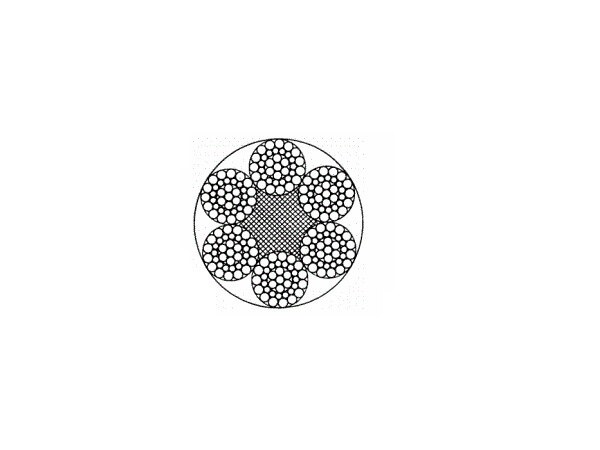 6X37S+FC Steel Wire Rope Category A