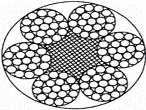 6x19+FC Steel Wire Rope Category B