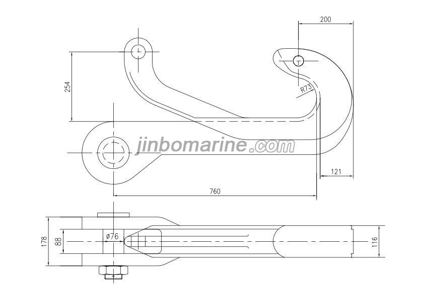 80Ton Buoy Quick Release Hook