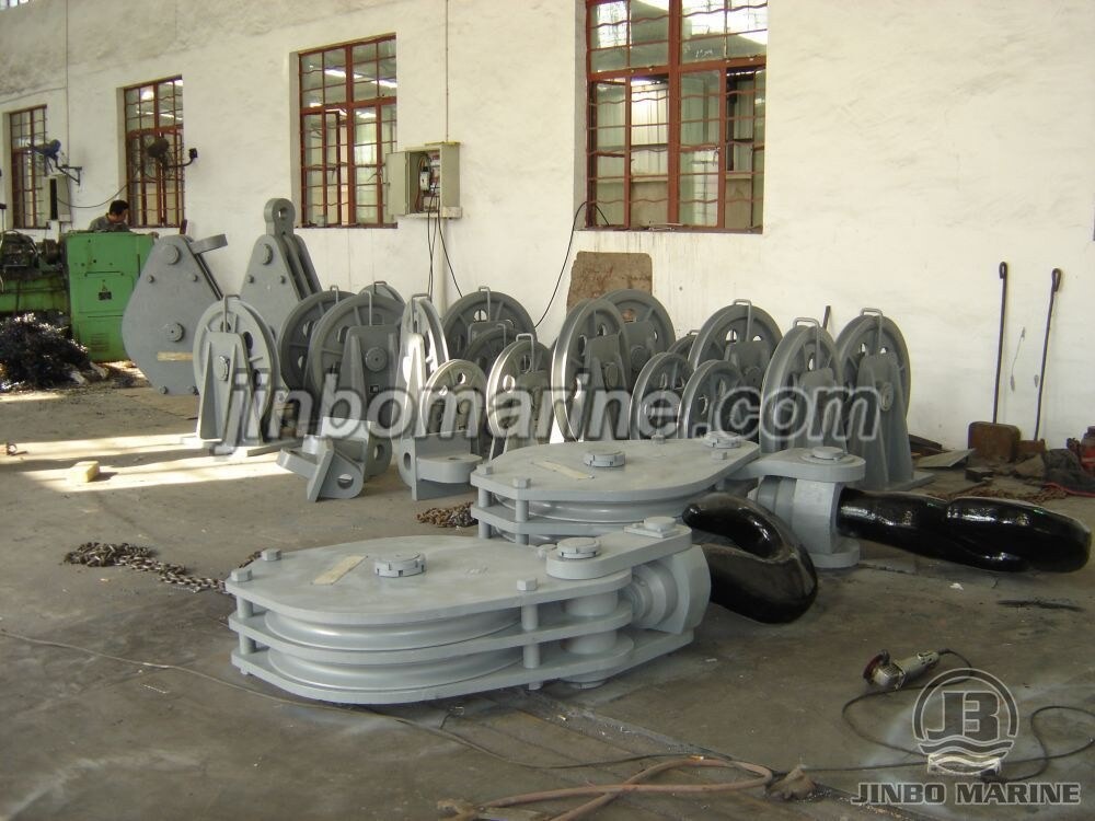 85Ton 2 Sheaves Ship Steel Cargo Block - Image 1