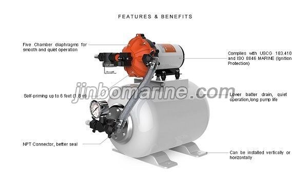 8L Pump Accumulator Pressure Boost System