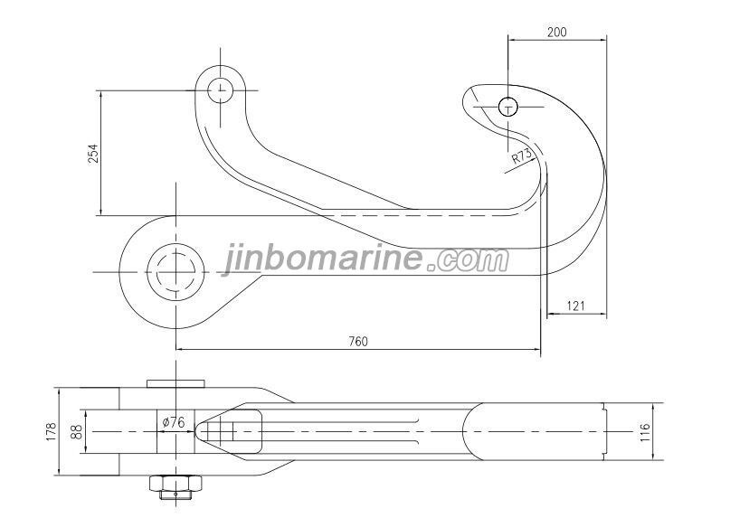 90Ton Buoy Quick Release Hook