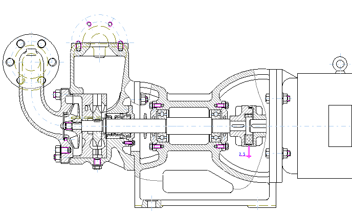 1.5CWX-4A Bracket Series Self-Priming Vortex Pump