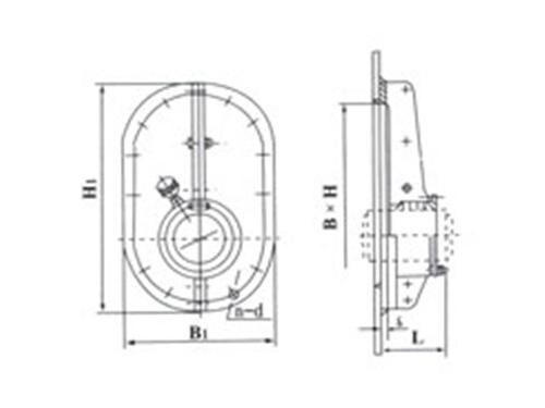 Marine Intermediate Shaft Bulkhead Stuffing Box type A