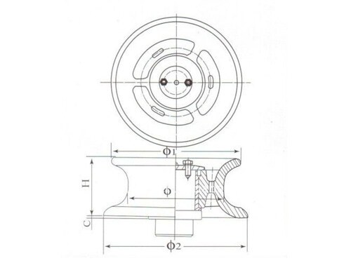 A Type Fairlead Rollers