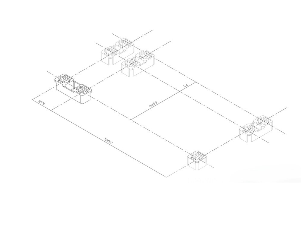 A5-2C-Lc-H Raised ISO Foundation