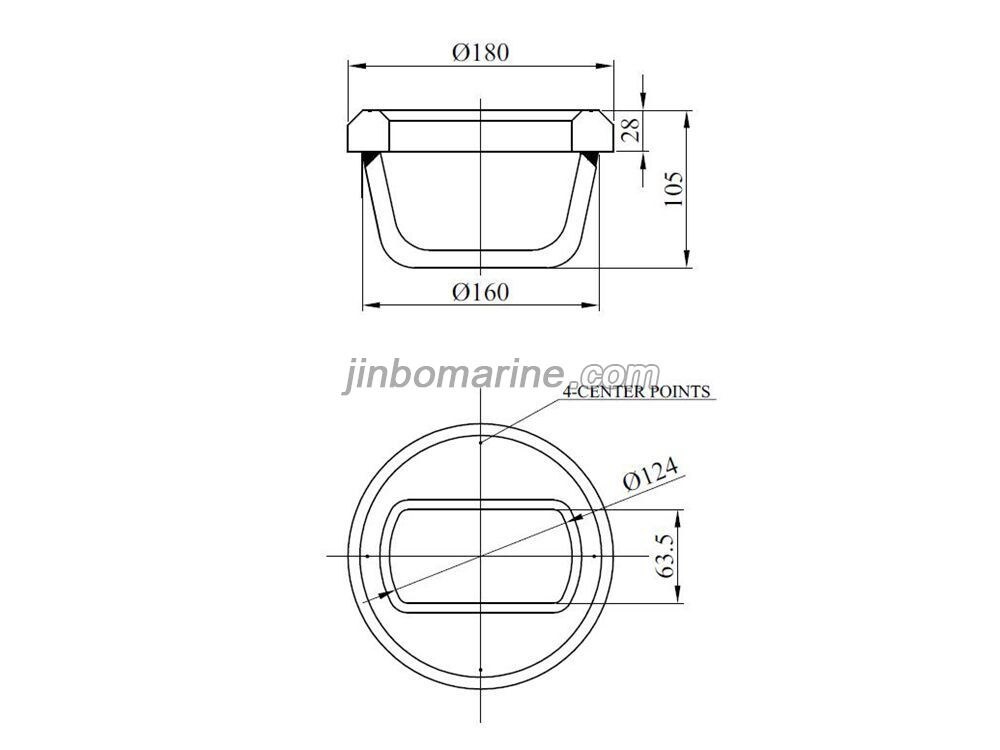 AA-A1 Single Twistlock Pocket