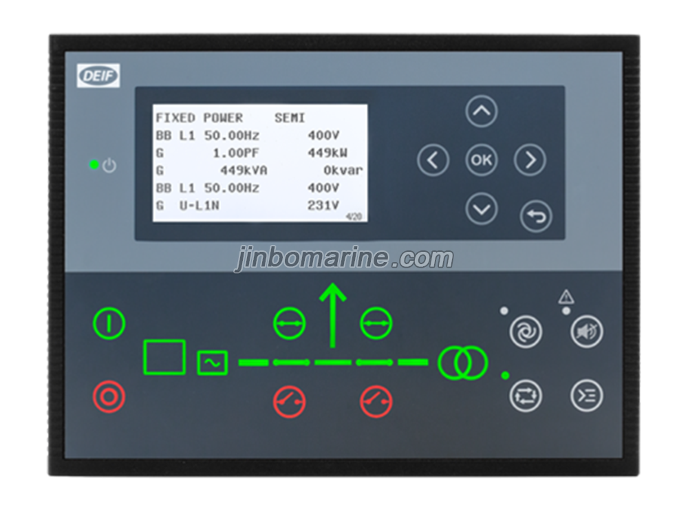 AGC 150 DEIF Generator Marine Standalone generator controller for marine applica - Image 1