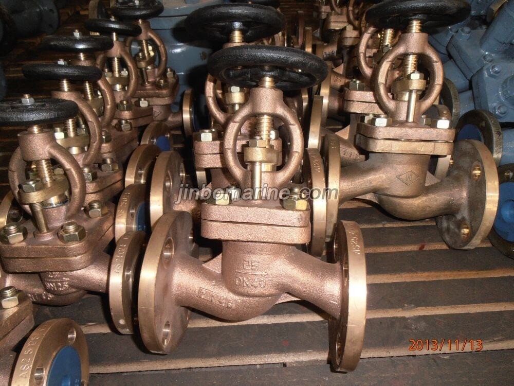 Marine Bronze Globe Valve GB/T587-2008 Type A/AS