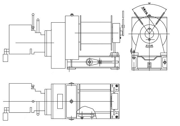 Air Winch for Accommodation Ladder