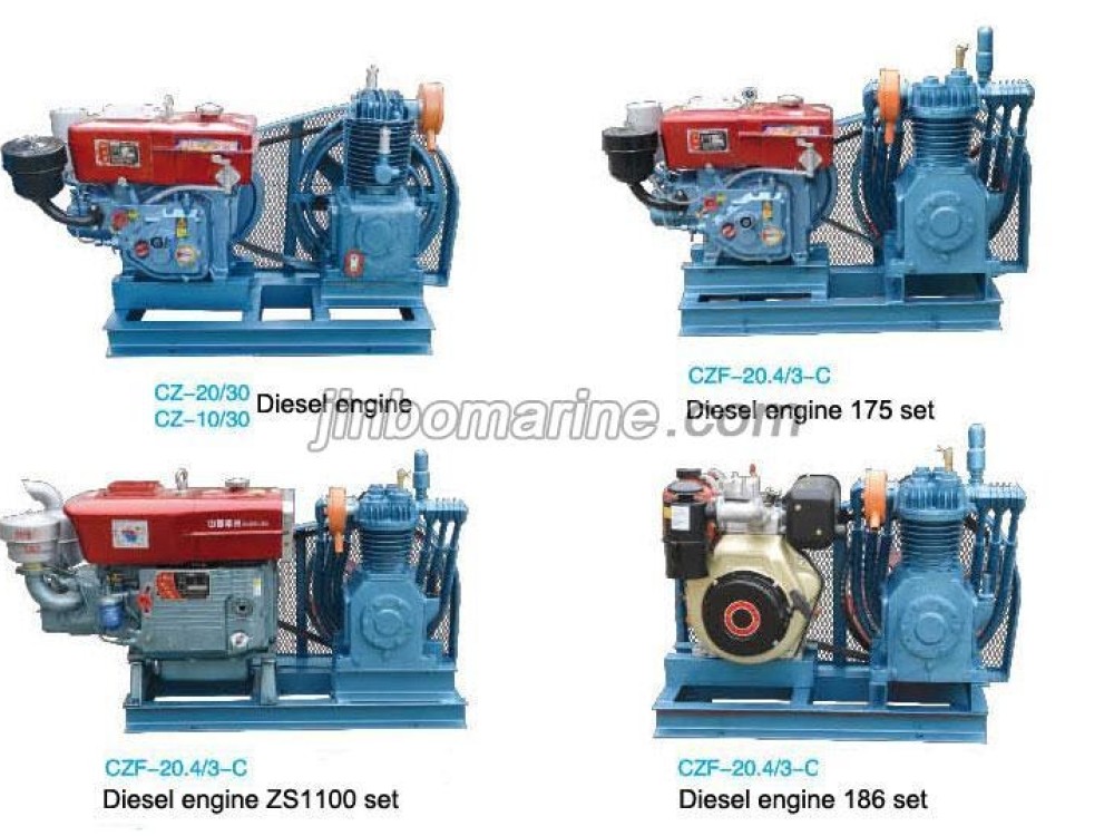 Air Cooling Second Stage Compression Marine Air Compressor - Image 1