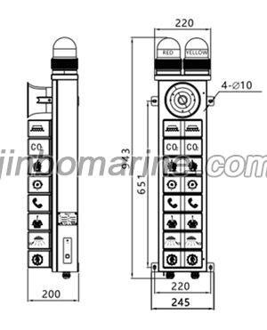 Alarm Indicator Column