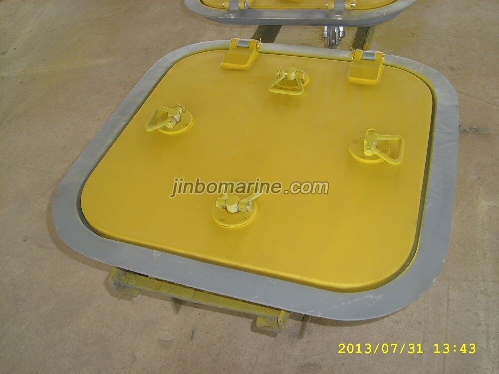 Aluminum Rectangular Sunk Watertight Hatch Cover - Image 1