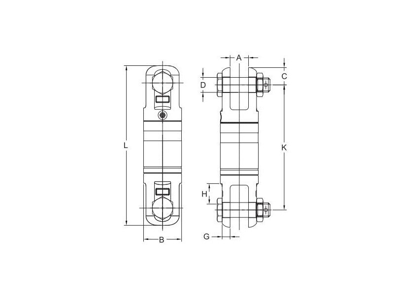BLT086 Angular Contat Bearing Swivels-UU Style