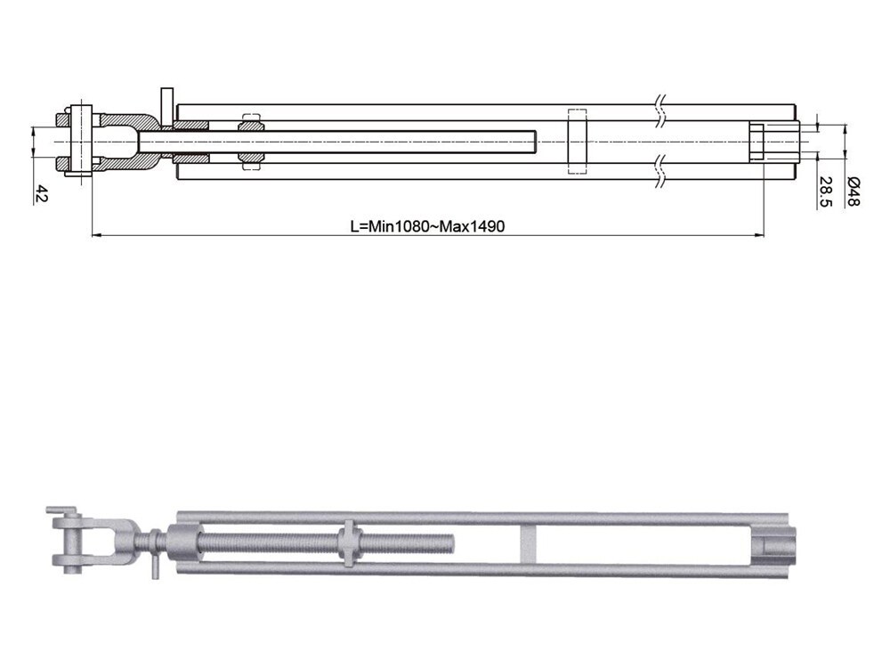 BA-K1 Knob Type Turnbuckle