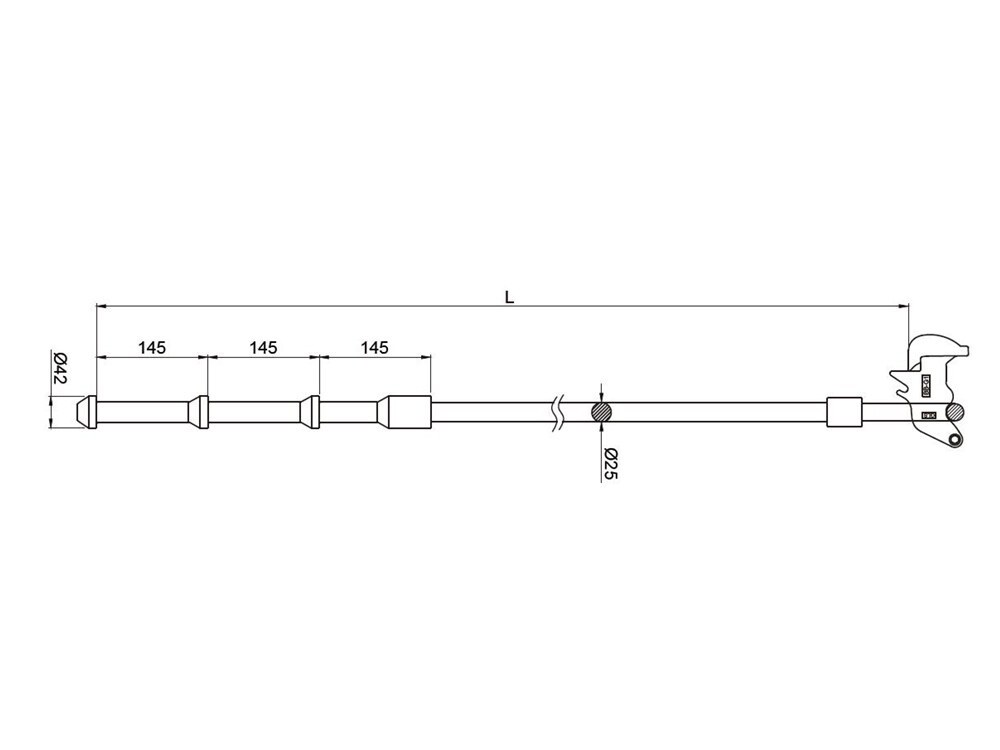BB-G1 Lashing Bar