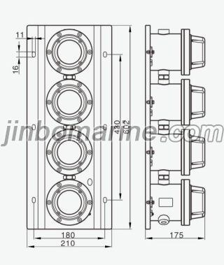 BBJ-12 Explosion-proof Status Warning Light