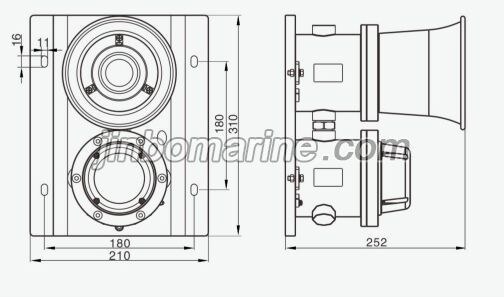BBJ-21 Explosion-Proof Audible And Visual Alarm Unit