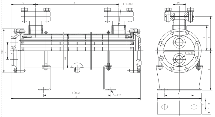 BC Series Water-cooled Heat Exchangers