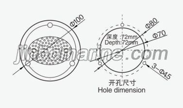 BJ-3 Audible And Visual Alarm Unit