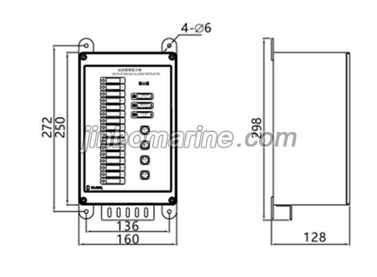 BJF-16G Monitoring Alarm Repeater