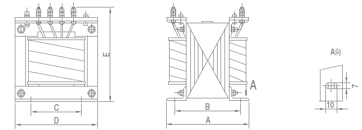 BK-150 Series Marine Control Transformer